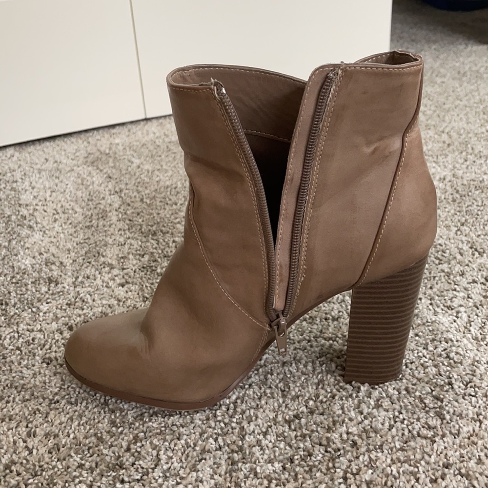 Tan Booties - Picture 3 of 6